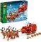 Santa’s Sleigh Christmas Toy Building Set for Kids Ages 9-13, Comes with a Santa Figurine & Reindeer, Gift for Boys and Girls, Holiday Home Decor, 40499
